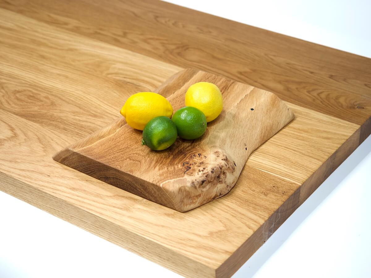 Super Stave Rustic Oak Worktop