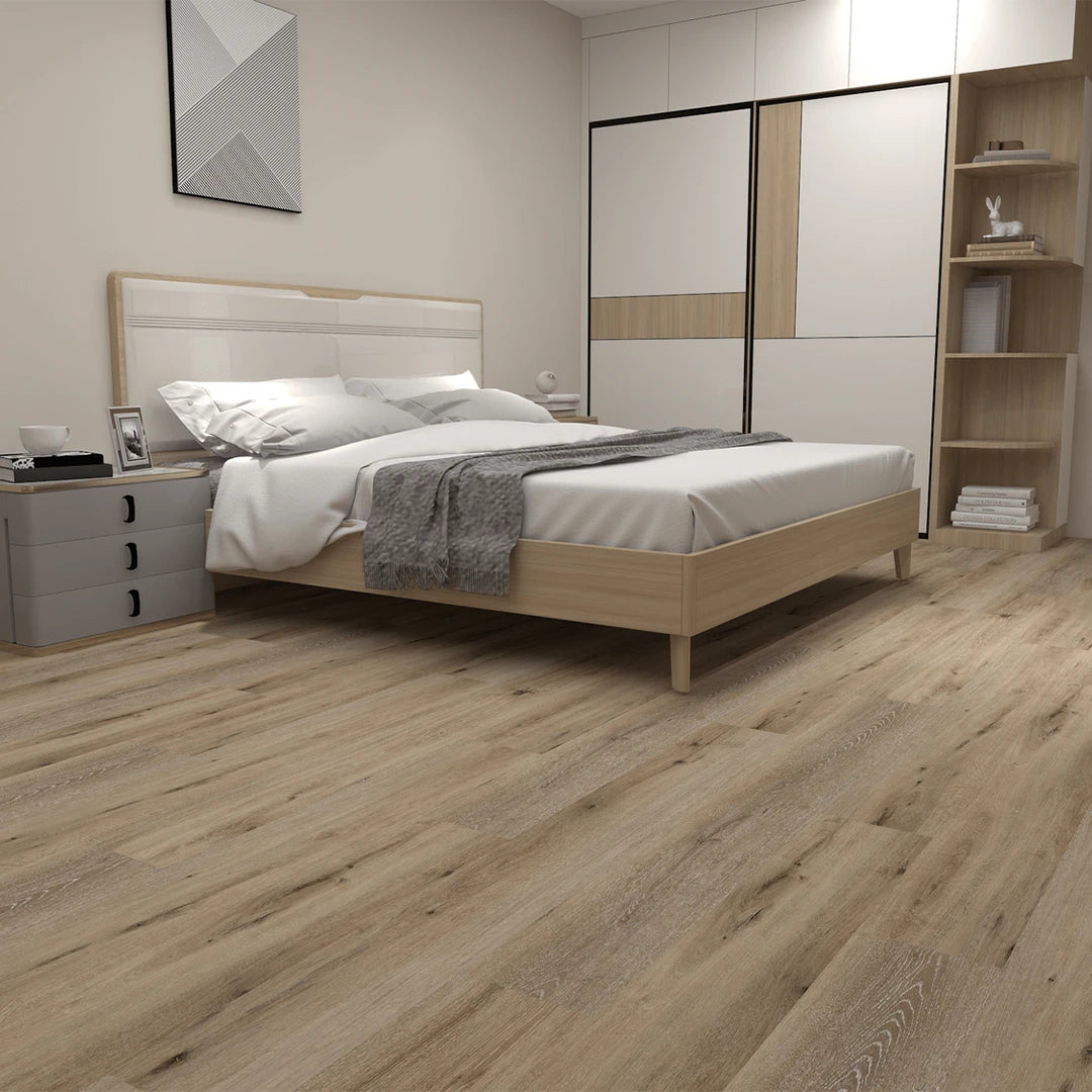 Luxtone Vinyl Flooring Planks Latte Oak