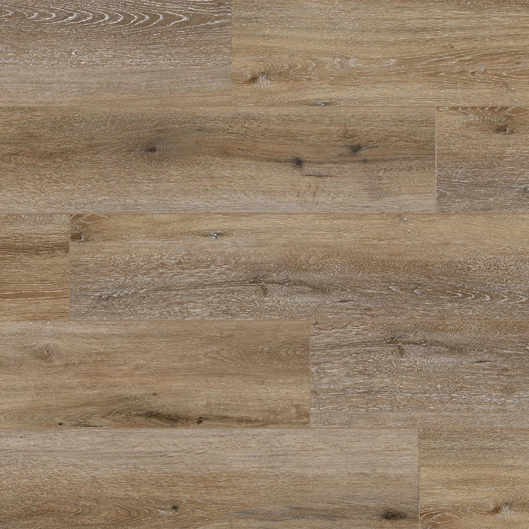 Luxtone Vinyl Flooring Planks Washed-Smoked Oak