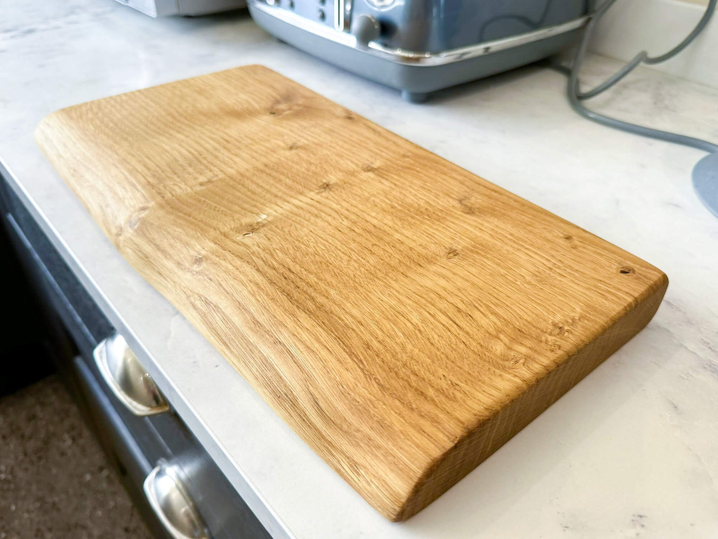 Oak Chopping Board 450mm x 250mm Live Edge