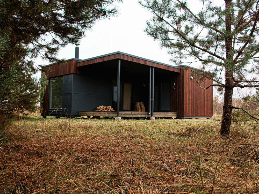 Charred Wood Cladding - Mahogany