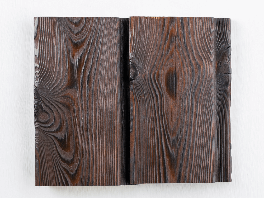 Charred Wood Cladding - Dark Oak Pine