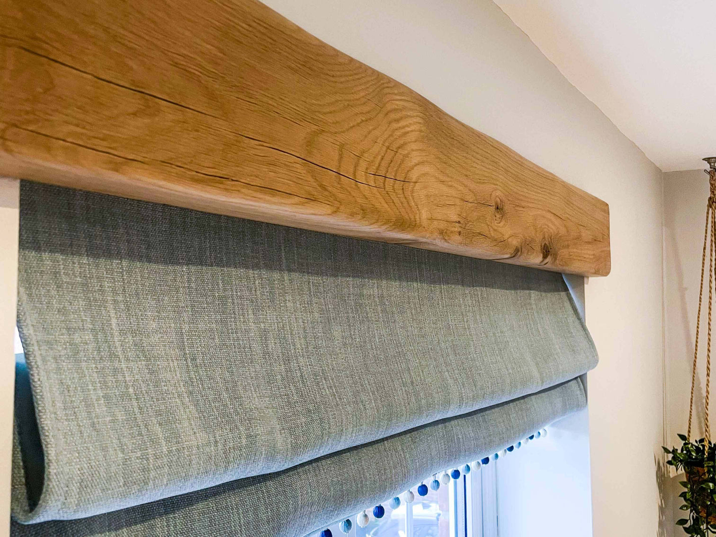 Character Oak Fascia Beam - Light Finish