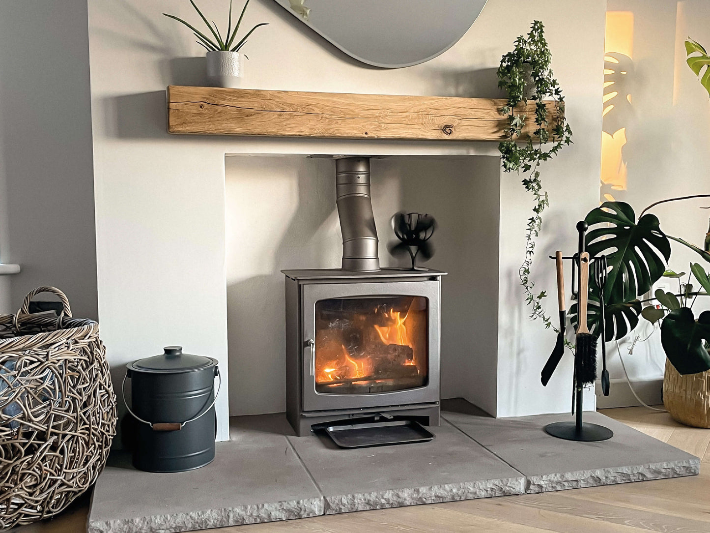 Rustic Oak Beam *Aged* - Light Finish
