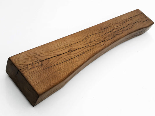 Arched Oak Beam - Walnut Finish