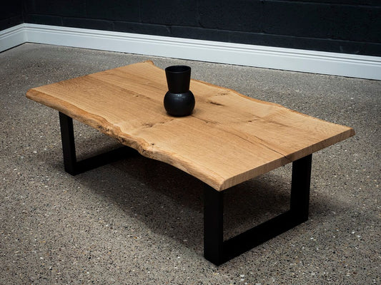 English Oak coffee table - Clear lacquered finish
