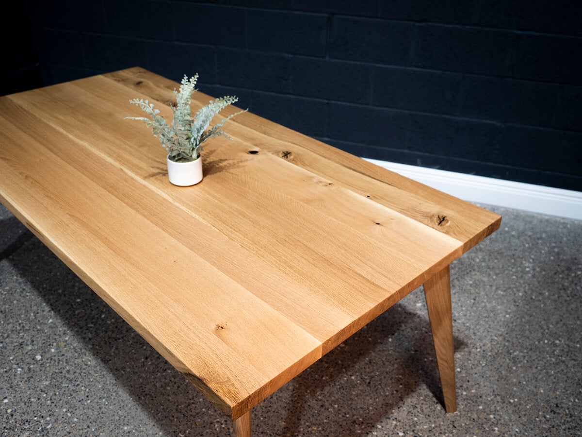 European Oak Table - Rubio Monocoat Pure Finish