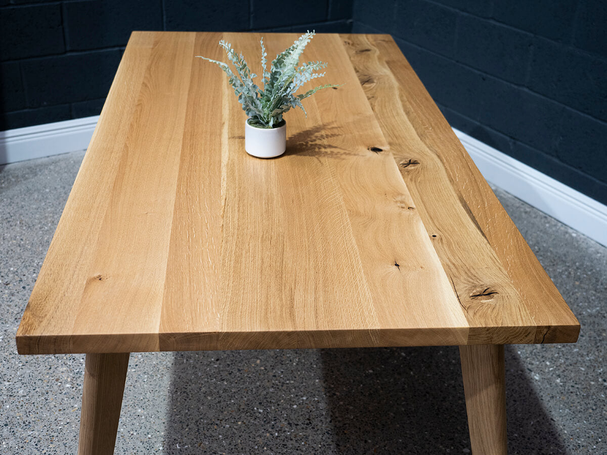 European Oak Table - Rubio Monocoat Pure Finish