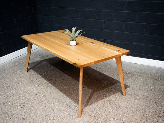 European Oak Table - Rubio Monocoat Pure Finish