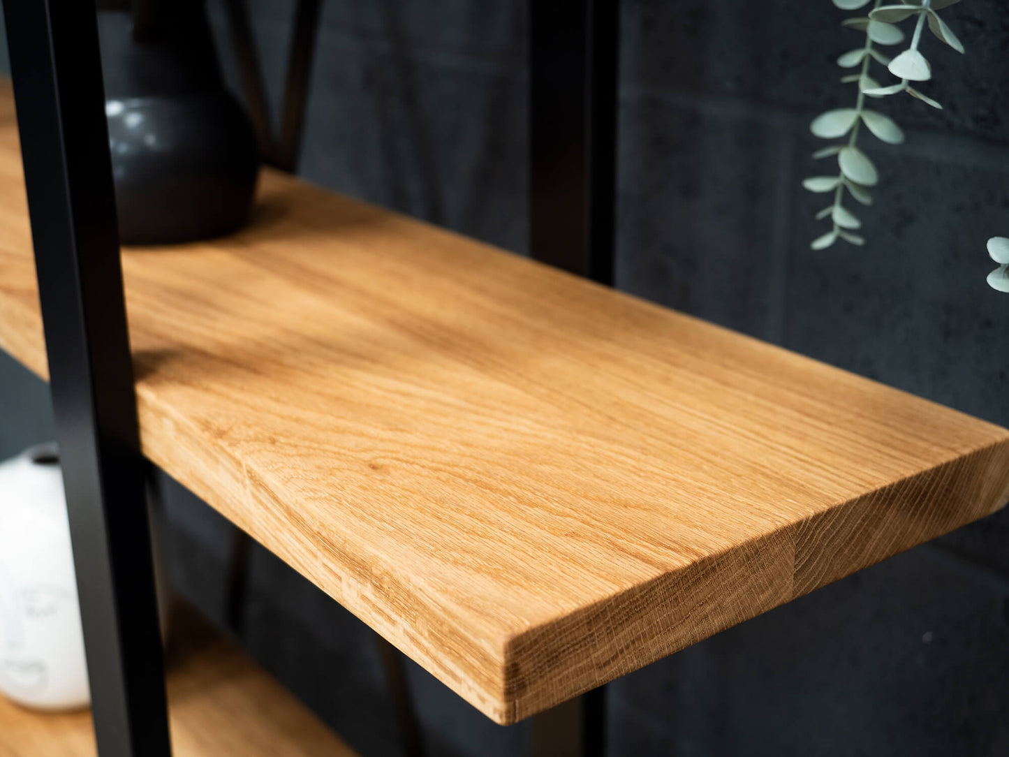 Industrial Shelving unit - Light Oak