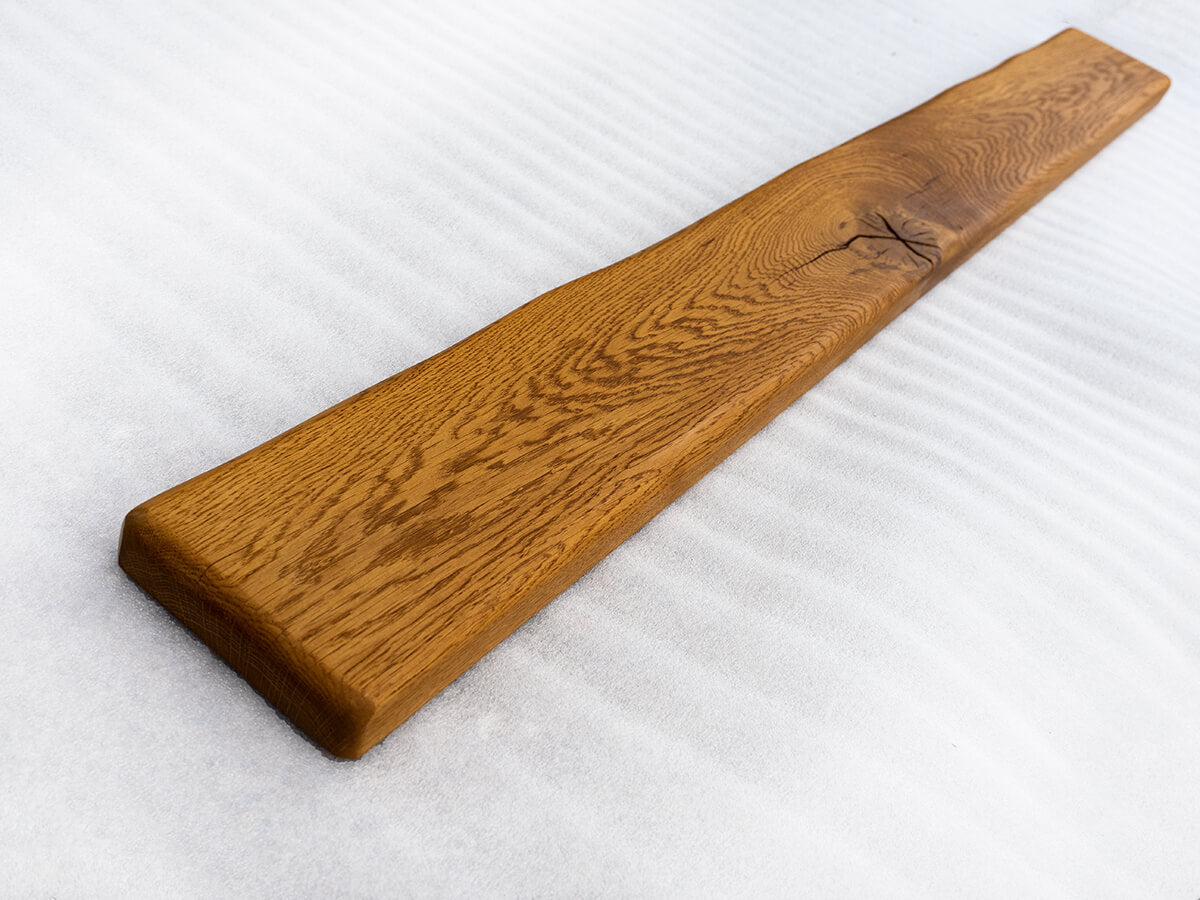 Character Oak Fascia Beam - Medium Oak Finish