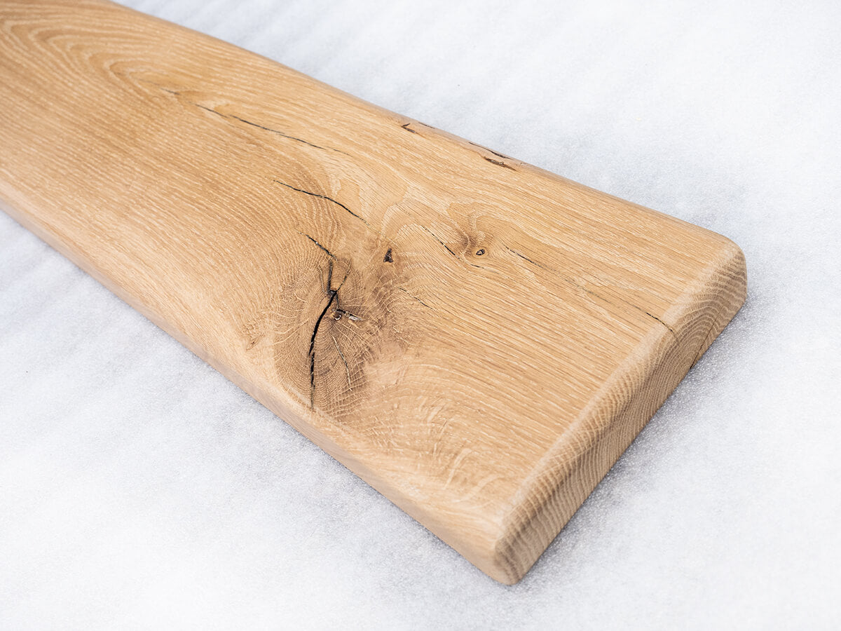 Character Oak Fascia Beam - Light Finish