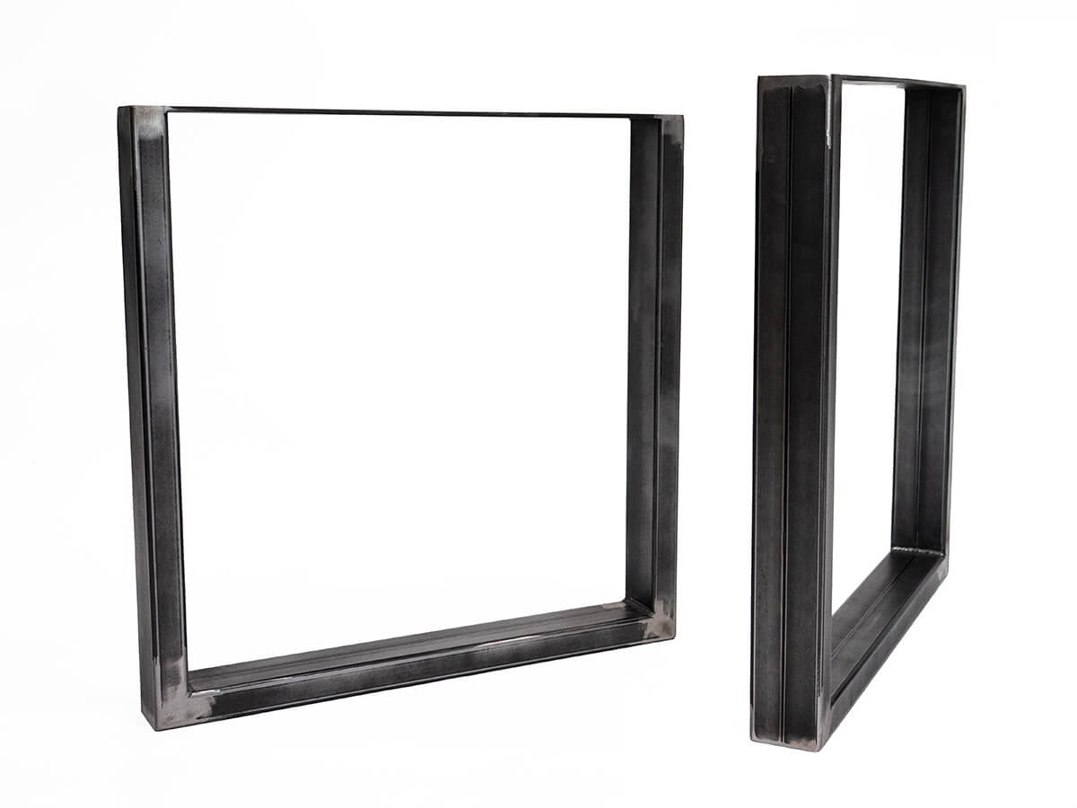 Industrial Square Steel Table Legs