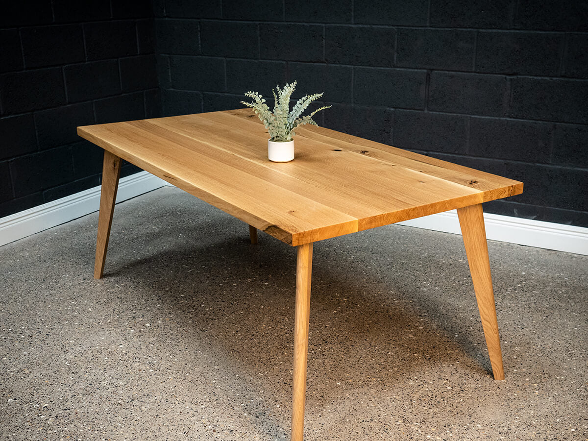 European Oak Table - Rubio Monocoat Pure Finish