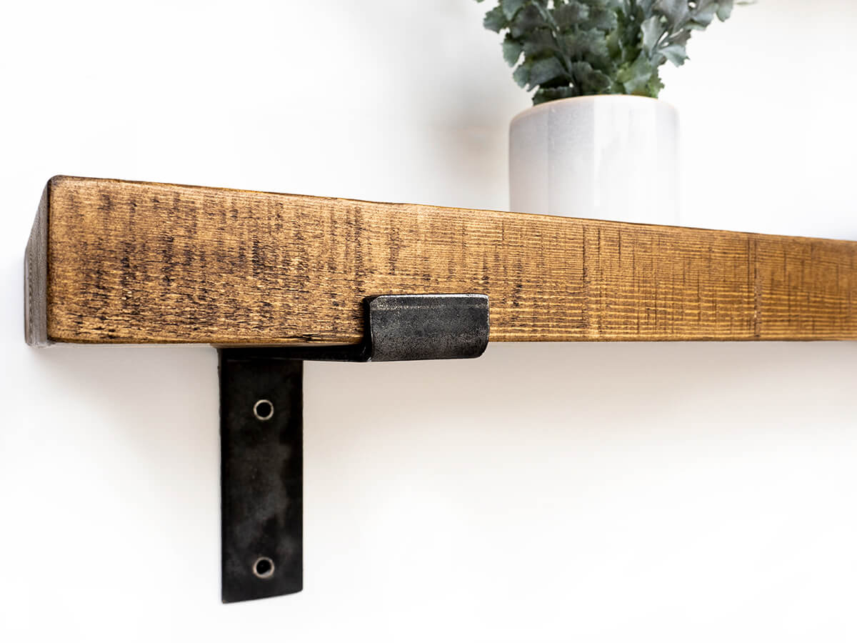 Rustic Bracket Shelf