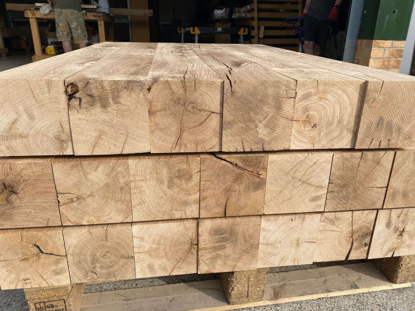 Planed Oak Beams | P.S.E