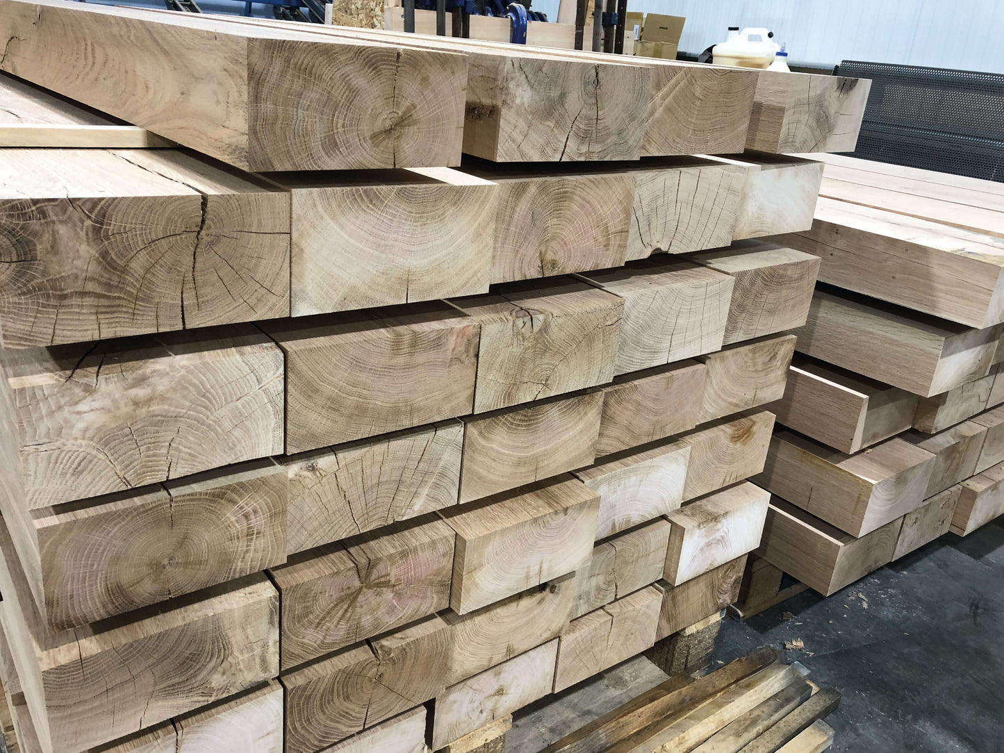 Planed Oak Beams | P.S.E