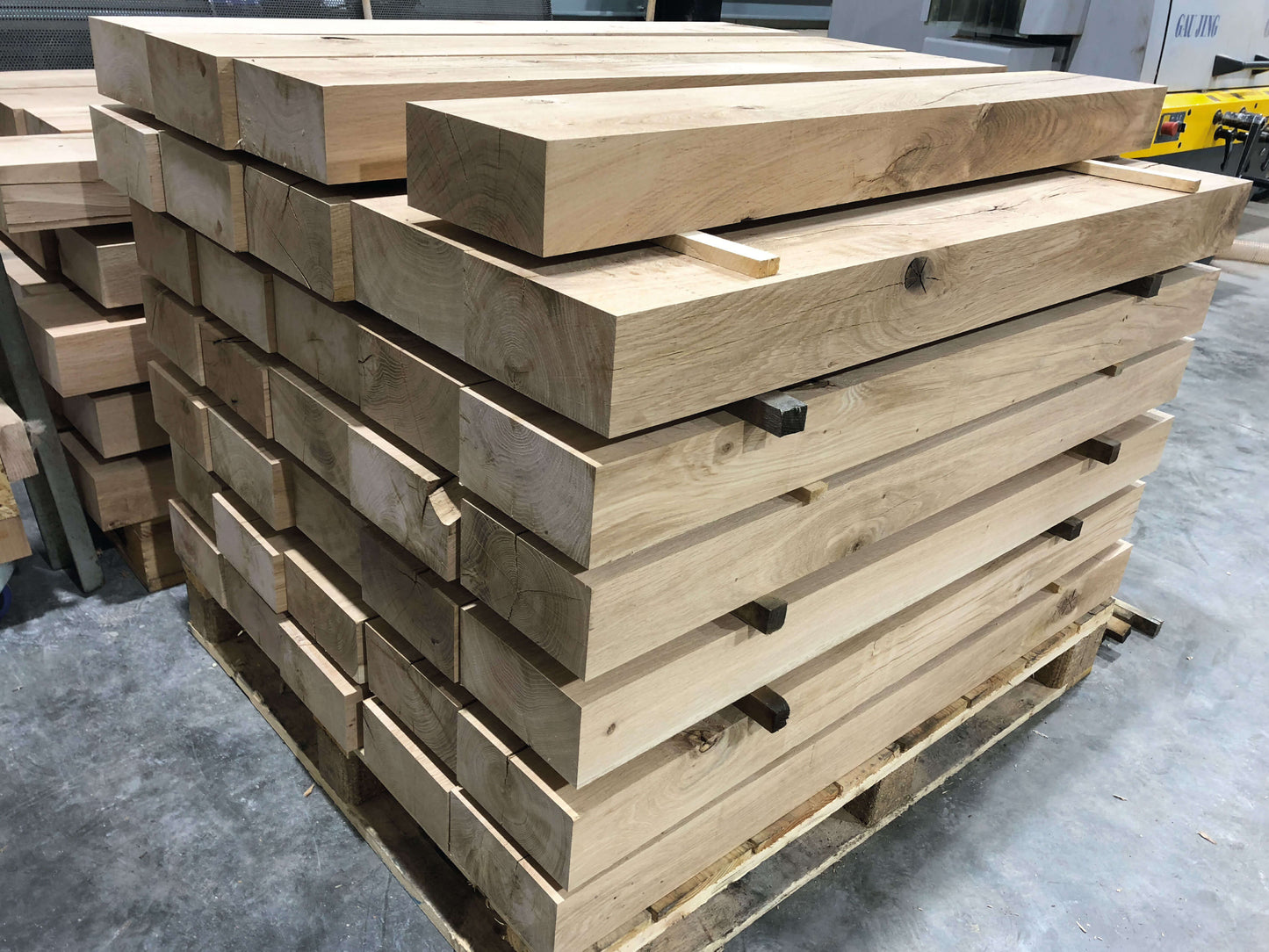 Planed Oak Beams | P.S.E