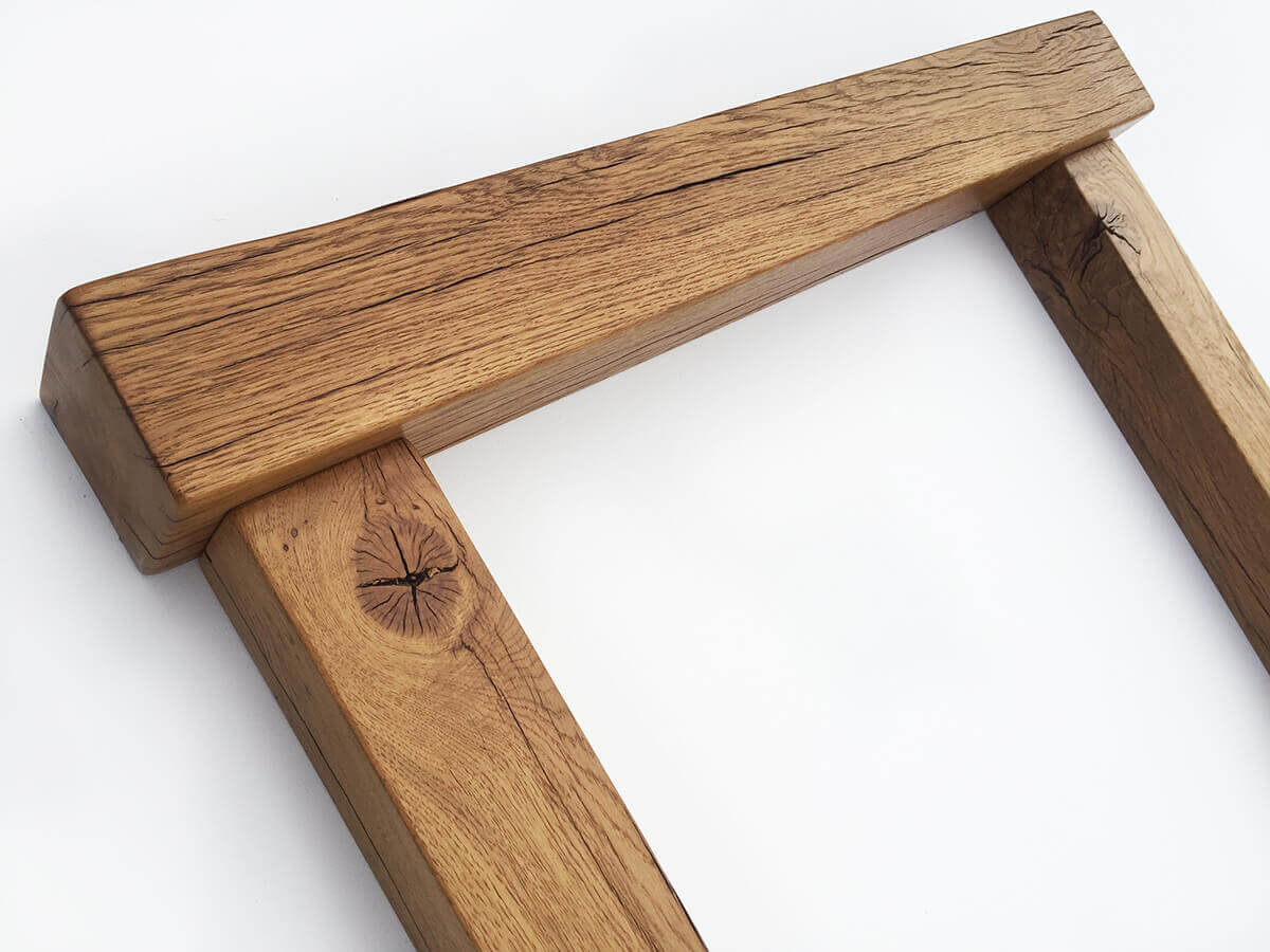 Oak Beam Surround - Danish Oil