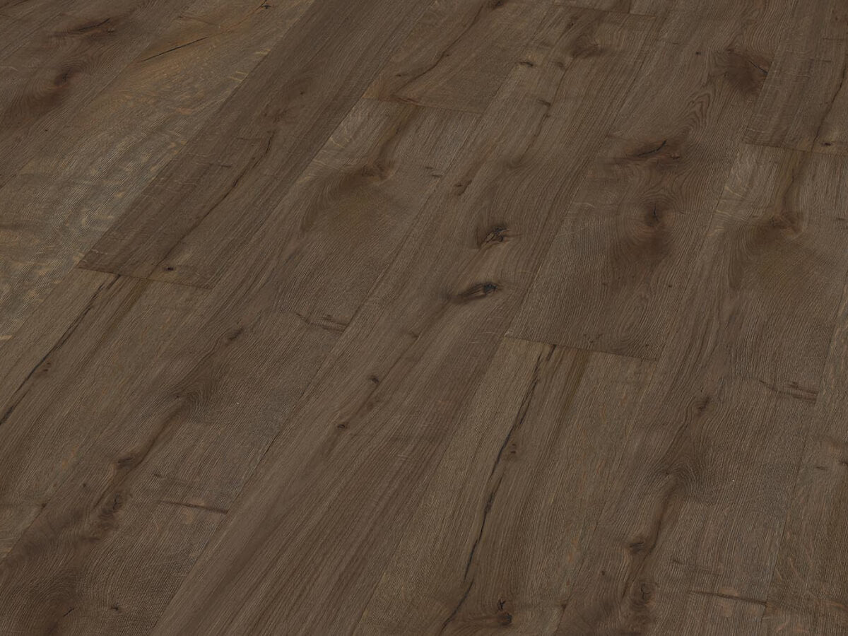 Timbertop Marianna Smoked, Grey Reactive Stain, Brushed, Sunken Filler & Oiled Engineered Oak Flooring
