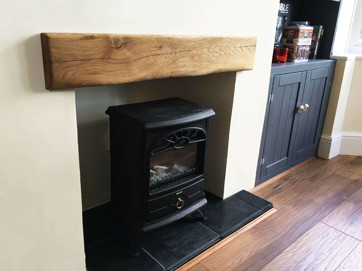 Character Oak Fascia Beam - Danish Oil
