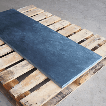 Blue Limestone Hearth