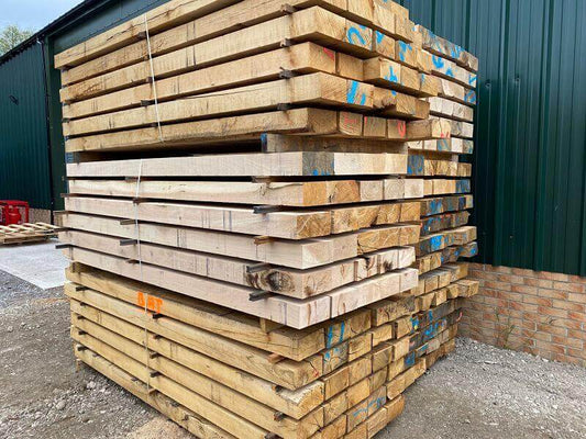 Green Oak Sleepers