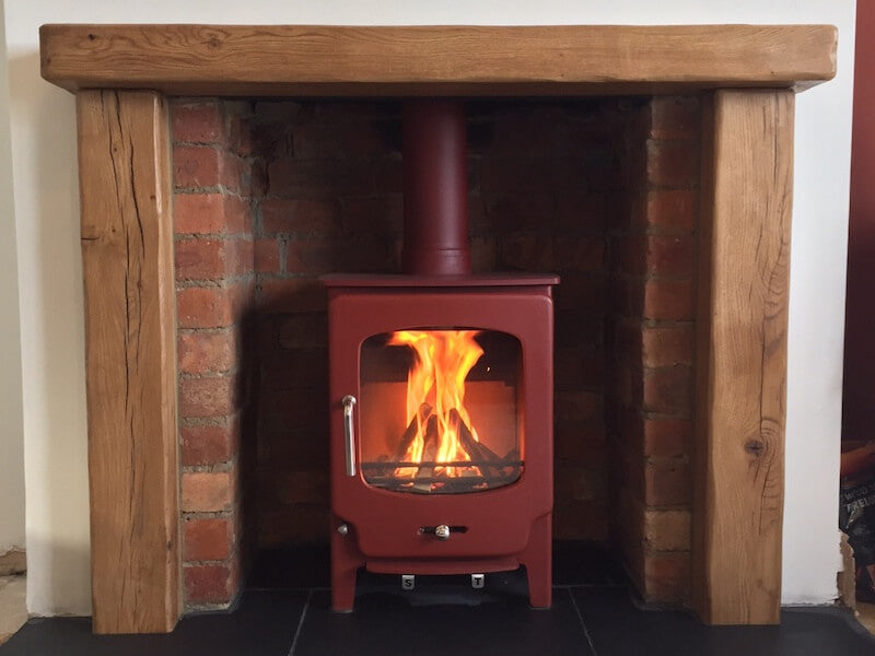 Rustic Oak Beam Surround