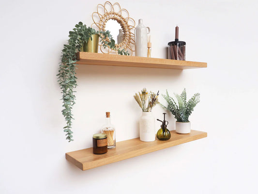 floating shelves