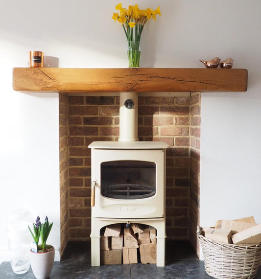 Spring Fireplace Mantel