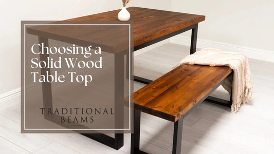 Choosing a Solid Wood Table Top