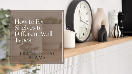 How to Fix Shelves to Different Wall Types