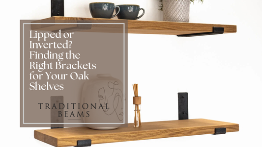 Lipped or Inverted? Finding the Right Brackets for Your Oak Shelves