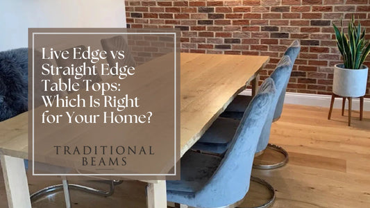 Live Edge vs Straight Edge Table Tops: Which Is Right for Your Home?