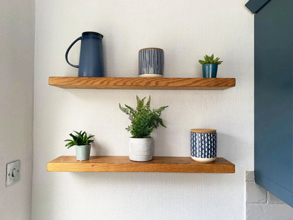 Oak Floating Shelf