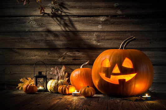 Make Your Fireplace A Halloween Centrepiece