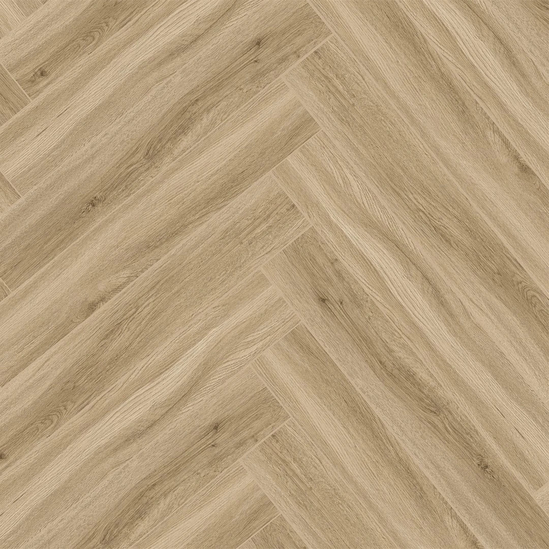 Luxtone Vinyl Flooring Herringbone English Oak