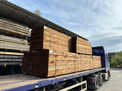 Railway Sleepers - New Brown Treated Garden Railway Sleepers