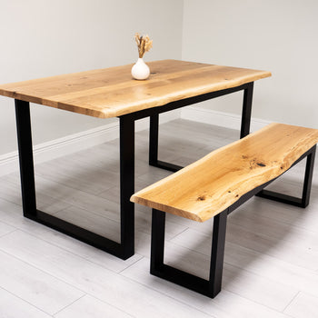 Live Edge Oak Table
