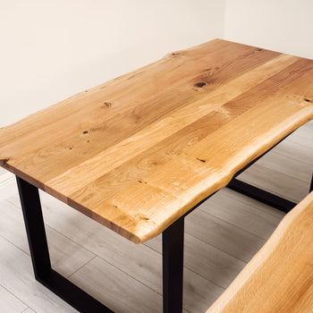 Live Edge Oak Table