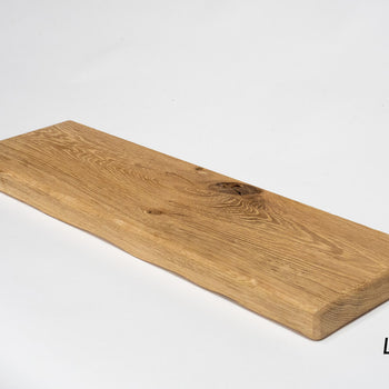 Air Dried Oak Floating Shelf *Aged* for Plasterboard Walls