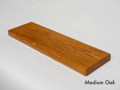 Air Dried Oak Floating Shelf - Medium Oak Finish