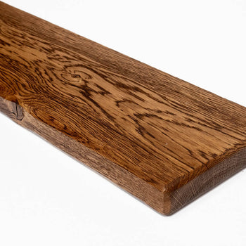 Air Dried Oak Floating Shelf *Aged* for Plasterboard Walls