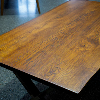 Live Edge French Oak Table Top 180cm x 100cm (016)
