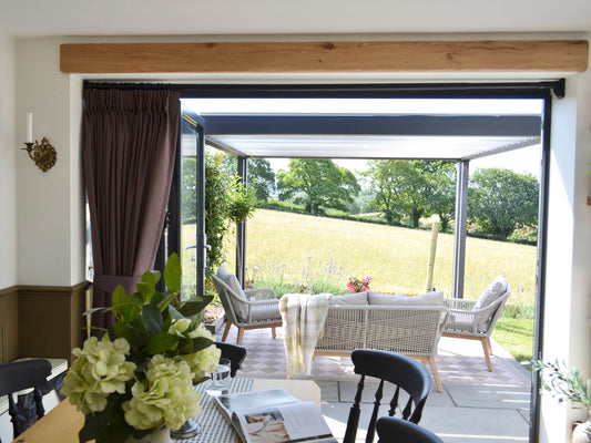 Rustic Oak Window Beam