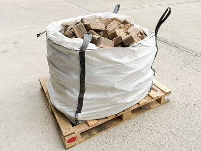Ruf Oak Briquettes - 400kg Dumpy Bag