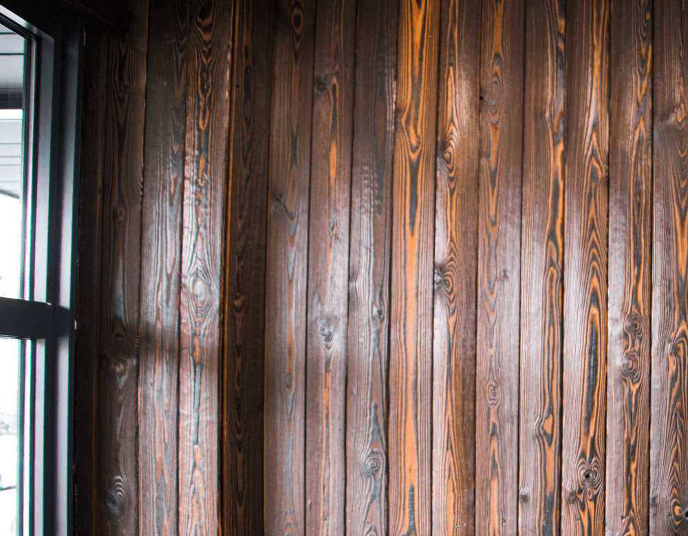 Charred Wood Cladding