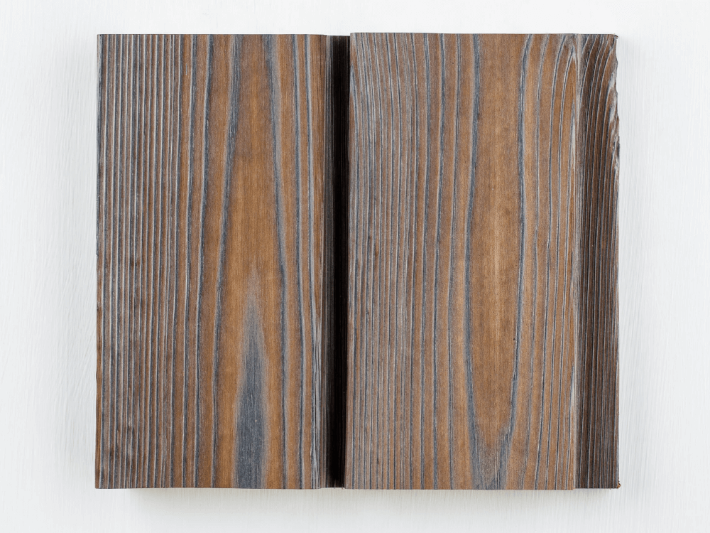 Charred Wood Cladding - Sand Grey Pine