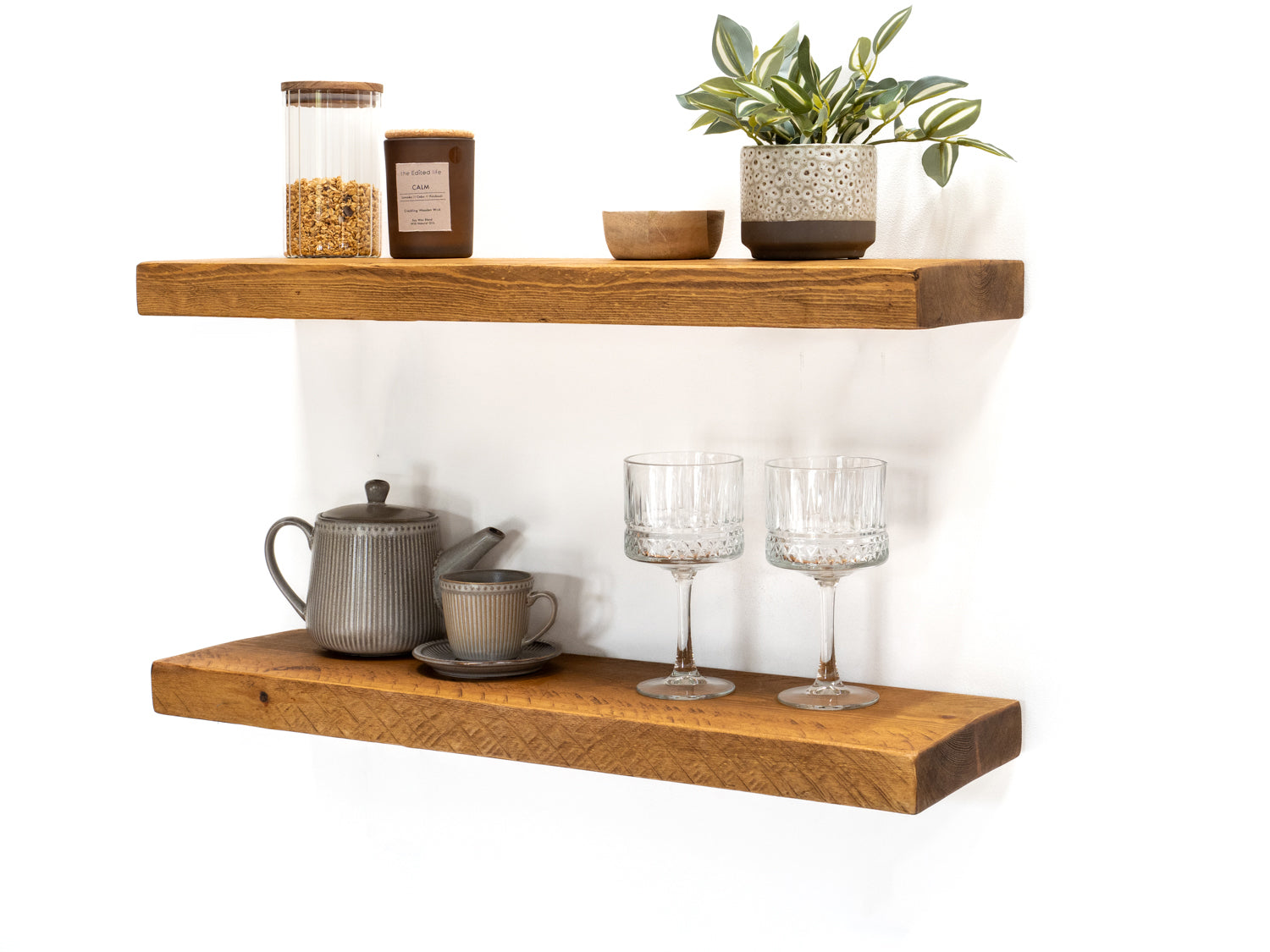 Floating Shelf | Oak Floating Shelf | Rustic Floating Shelf