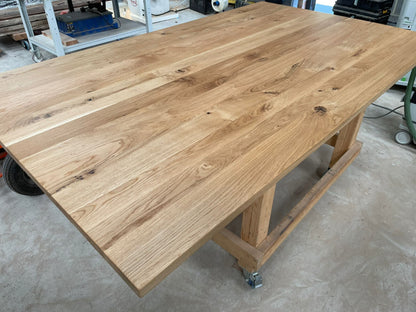 Full Stave Solid Oak Worktop - Character Oak